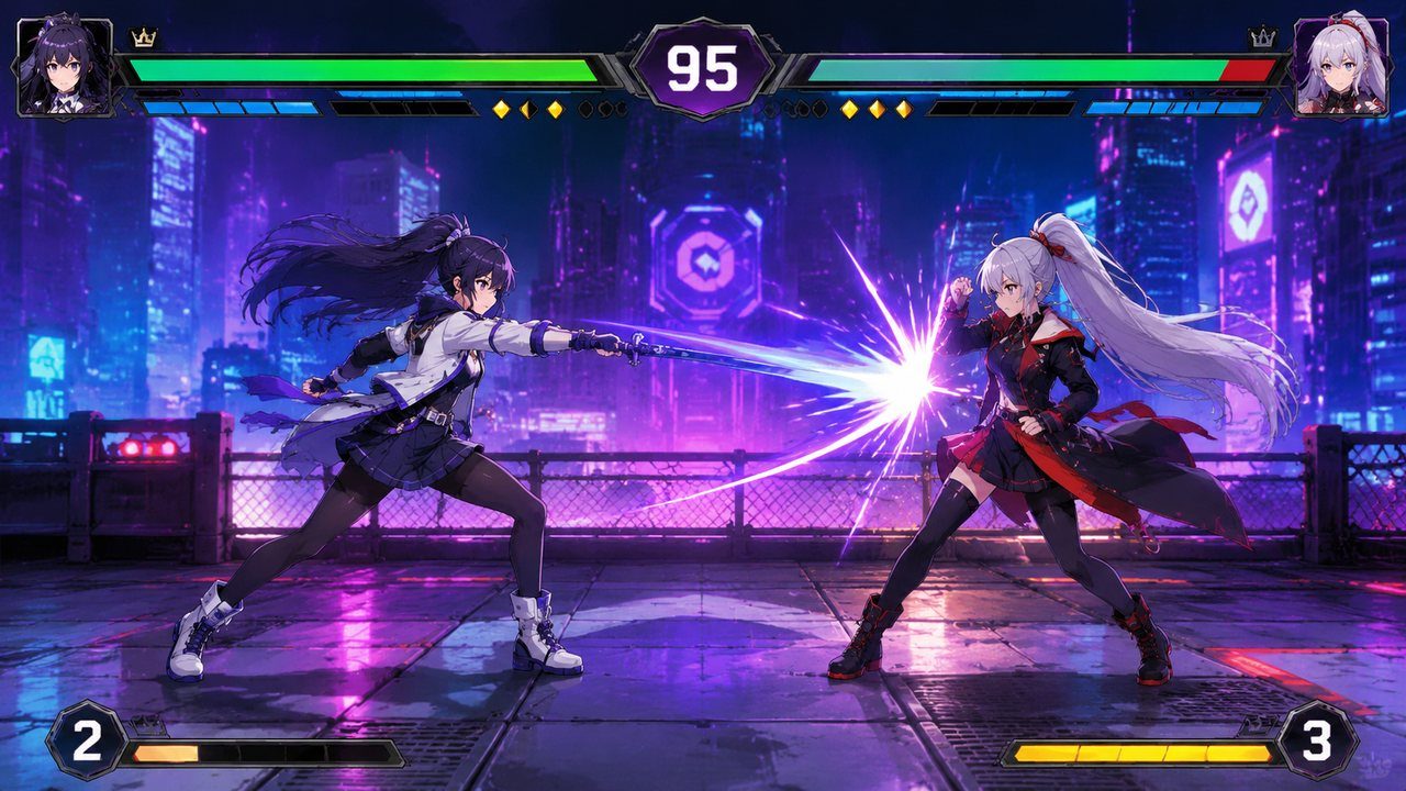 战斗女王 操作界面 专题图 2